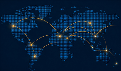 Global Export Network Map